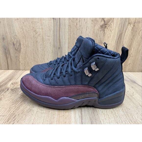 Air Jordan 12 x A Ma Maniere Womens Size 8 Retro SP Black DV6989-001 Mid Shoes - Picture 3 of 13